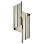 Visual Comfort & Co. - Iva Medium Wrapped Sconce in Polished Nickel - Iva Medium Wrapped Sconce in Polished Nickel