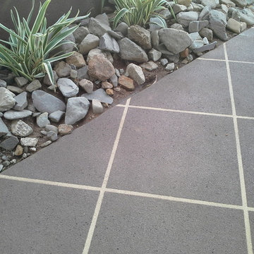 Swimming pool surround - Spray on Decorative Concrete