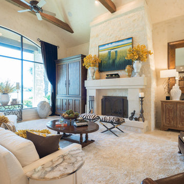 Lake LBJ - Horseshoe Bay, TX : Tuscan to "Modern Tuscan"