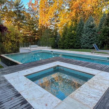 Mature Landscape and Infinity-Edge Pool