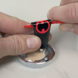 Step 2- insert adhesive- allow to cure - Towel Bars And Hooks
