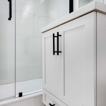 Statuary Wavy Marble and Textured Natural Tiles