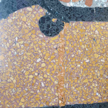Multiple Georgian Terrazzo Hallway Floors Renovated in St. Helens