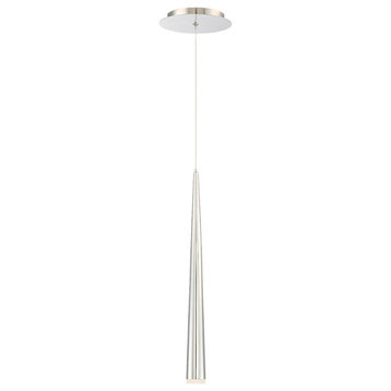 Modern Forms Cascade 7" Pendant Light in Polished Nickel