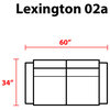 Lexington 2 Piece Outdoor Aluminum Patio Furniture Set 02a Terracotta