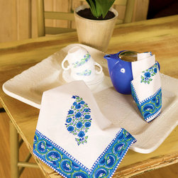 Beautiful Handmade Table Napkins - Napkin Rings