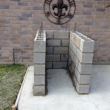 The Ritchie Family Father and Son Wood Fired Brick Pizza Oven in Texas