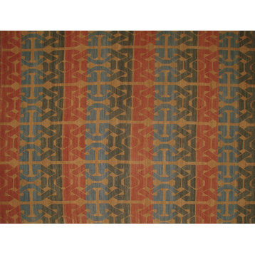 Loom Dhurrie Contemporary Pattern Area Rug