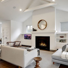 Fireplace wall
