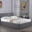 Fusion Grey Bed Frame With Storage, King