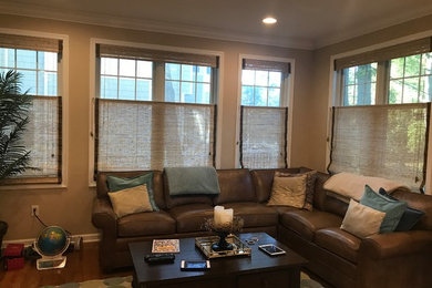 Example of a classic family room design in Baltimore