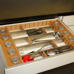 Kitchen Organization & Drawer Inserts - Kitchen Drawer Organizers