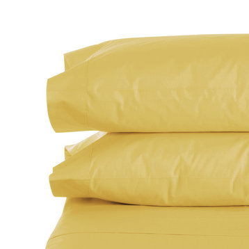 Set of 2 Pillow Cases Super Soft Hypoallergenic 1800 Feel Brushed Microfiber, Go