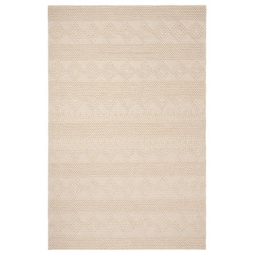 Safavieh Couture Natura Collection NAT102 Rug, Ivory, 4'x6'