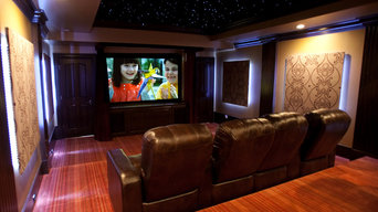 Home Theater with 3D Sky Ceiling