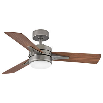 Hinkley Ventus 44" Integrated LED Indoor Ceiling Fan, Pewter