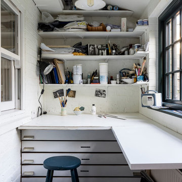 Artists studio in rear extension