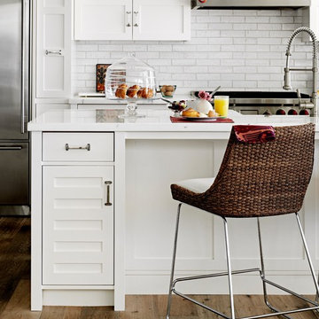 Woven Shelter Bar/Counter Stool: O-409T/O-409