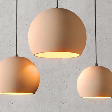 Naaya Ceramic Orbic Pendant Light