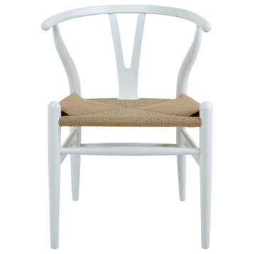 Arnaldo Solid Wood Slat Back Stacking Side Chair