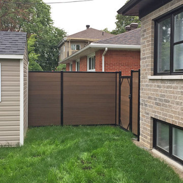 Horizontal Composite Fence