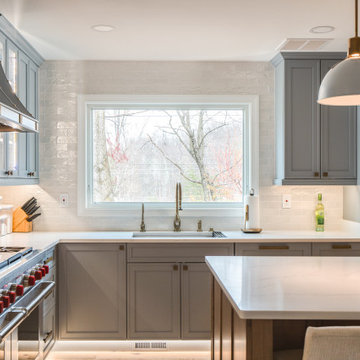 MODERN FRENCH RIVIERA FEEL KITCHEN RENOVATION BY TALHA GURSOY