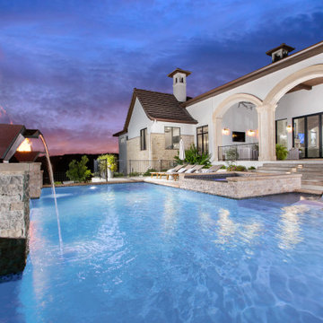 French Hill Country by Jim Boles Custom Homes
