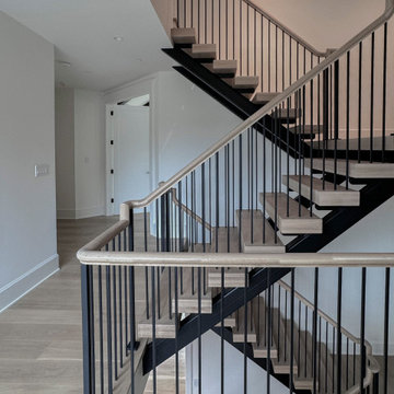 Project #122 | Freestanding Steel & Wood Staircase