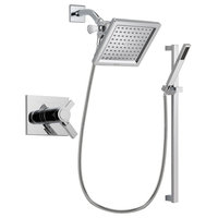 Delta Vero Chrome Shower Faucet System With Shower Head and Hand Shower DSP0212V