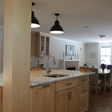 Kitchen expansion in North Wayland