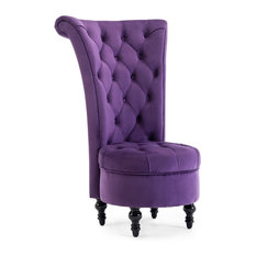 50 Most Popular Purple Armchairs And Accent Chairs For 2021 Houzz