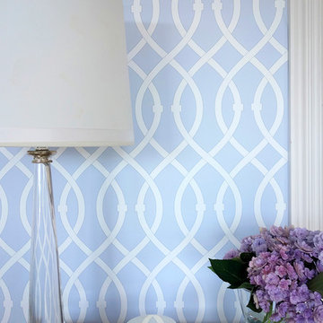 Lively Lattice - Custom Printed Removable Wallpaper