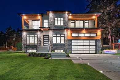 Contemporary home design in Vancouver.
