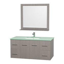 Gray Oak Bathroom Vanities - Bathroom Vanities And Sink Consoles