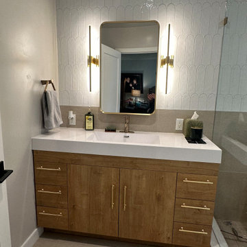 Sauer Residence- Kids & Master Bathroom Remodel