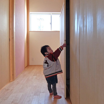 成岩の家(半田市)子供部屋デスクスペース