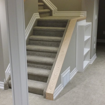 Basement Renovation. Aurora, Ontario.