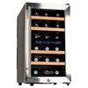 Koldfront TWR187E 14" Wide 18 Bottle Wine Cooler