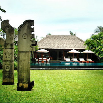 Tropical Garden Design at Ramadewa Villas, Bali