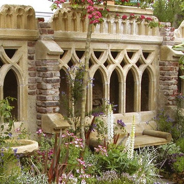 Antike Deko Garten Ruine - Newcastle Cloister / L