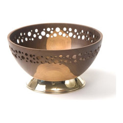Exotic Wood Veneer Bowl - Serving And Salad Bowls
