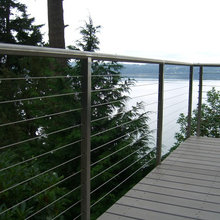 deck railing with cable
