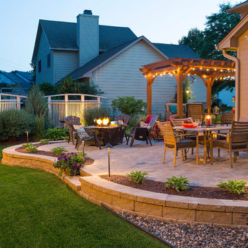 Suburban Backyard Patio | Comfort in a Cozy Backyard