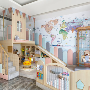 Baby Nursery and Play Room by Thinkcutieful