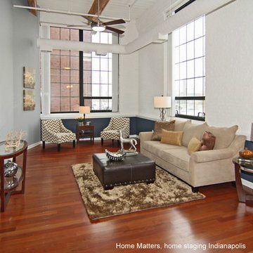 Home staging at 630 N. College Ave #206, Indianapolis 46204