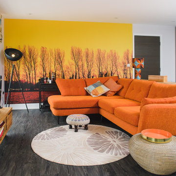 Colourful apartment