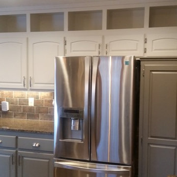 Kitchen, Fireplace and Bath in Big Lake