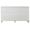 Traditional Sideboard With 3 Drawers, White