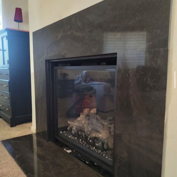 Quartz Fireplace
