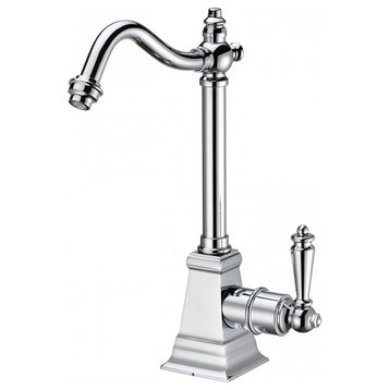 Whitehaus WHFH-C2011-C PolishedChrome Cold Water Faucet w Traditional Spout